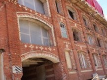 Упрочнение кладки одного из корпусов при реконструкции фабрики Большевик